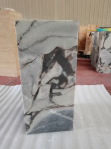 SH STONE Salon Meubles En Pierre Pierre Naturelle Marbre Canapé-Lit Table <span class=keywords><strong>D</strong></span>'appoint Galaxy Bleu Océan Tempête Marbre Plinthe - Product Image 4