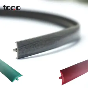 Toco table edge trim rubber t molding for home furniture