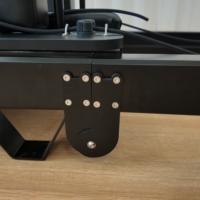 Ventes directes usine chinoise : Appareil de fitness professionnel multifonction portable en aluminium noir, pliable, avec plateforme de saut intégrée