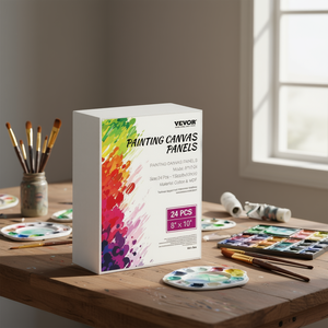 Paneles de Lienzo para Pintar, 8x10 Pulgadas, 24 Piezas, Algodón MDF, Materiales de Arte para Pintar - Product Image 2