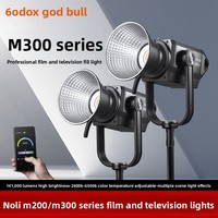 Projecteur LED continu Godox M200/M300 D Bi-Color 330W à température de couleur réglable pour studio et diffusion en direct