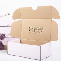 Lujo personalizado impreso Color ropa Postal correo caja de cartón cremallera Mailer envío ropa regalo cajas de embalaje