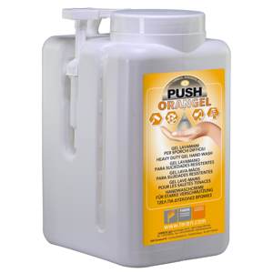 Crème nettoyante pour les mains Orangel' Push Gel abrasif 5000 ml avec distributeur - Product Image 2