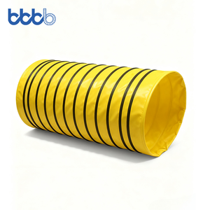 Tunnel pour chiens en nylon flexible, résistant aux hautes températures (120°C), anti-âge, imperméable et anti-corrosion, pour l'entraînement d'agilité des animaux de compagnie - Product Image 2