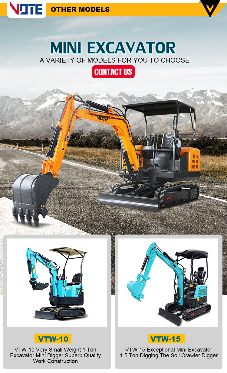 Economical new hydraulic excavators 3 ton mini excavator crawler digger reliable hydraulic system