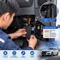 Traqueur GPS intelligent avec alerte de panne de courant à positionnement double étoile et coupure du relais à distance pour