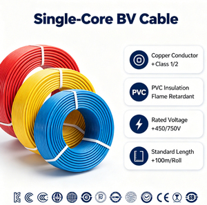<span class=keywords><strong>สาย</strong></span><span class=keywords><strong>ไฟ</strong></span>ทองแดงแท้ BV 6 มม.  ได้รับการรับรองมาตรฐาน CCC  ฉนวน PVC  450/750V <span class=keywords><strong>สาย</strong></span><span class=keywords><strong>ไฟ</strong></span>ฟ้าสำหรับอาคาร  <span class=keywords><strong>สาย</strong></span><span class=keywords><strong>ไฟ</strong></span><span class=keywords><strong>ภายใน</strong></span>บ้าน  ม้วน 100 ม. - Product Image 4
