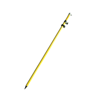 Station totale pour la mesure de poteaux prismatiques, de poteaux en carbone, de bipodes, de trépieds, support de 2 m, 3 m, 5 m, mesure GPS/RTK