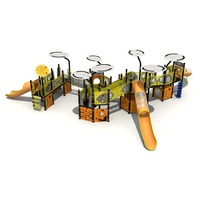PE Board mini parc d'attractions équipement de manège aire de jeux pour enfants aire de jeux extérieure zone de jeux en gros