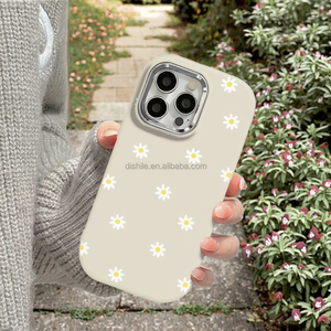 Coque de téléphone antichoc de luxe transparente en TPU avec anneau magnétique électroplaqué et sangle, motif cœur noir, bords incurvés - Product Image 3