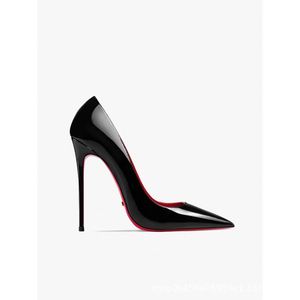 Zapatos de Tacón Alto de Mujer, Tallas 35-44, Color Rojo, Estilo Coreano, de Piel Sintética con Suela Roja, Modelo 2026, Elegantes, Sexys, Tacón de Aguja Delgado de 12 cm, a la Moda - Product Image 2