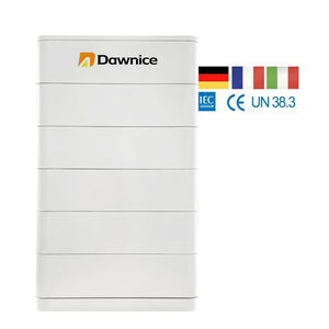 48V 51,2 V 100ah 10kw 20kw 30kw Sistema de pared de energía litio solar hogar respaldo batería apilable almacenamiento - Product Image 4