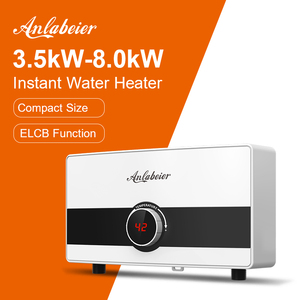 Calentador de Agua Eléctrico Instantáneo sin Tanque para Uso Doméstico, 5500W, 220V, Caldera de Agua Caliente de Acero Inoxidable, Temperatura Constante, Seguro para Ducha - Product Image 2