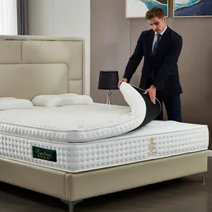 Materasso in Memory Foam per materasso Queen King confortevole all'ingrosso della fabbrica materasso in schiuma per Hotel