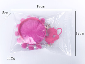 Juego de 6 accesorios para vaso: tapa de silicona grande con lazo, pajita, cadena para vaso con pompón de perlas y funda de silicona para Stanley de 40 oz - Product Image 6