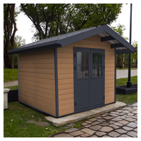 Panneaux sandwich WPC modulaires de haute qualité EASYGREEN série E, maisons modernes en acier et bois, abris de jardin pour chambre, villa, appartement