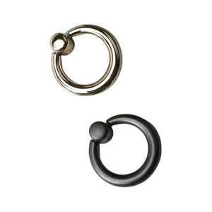 Simple Zinc Alloy Ring Shaped Zamak Handle Suitable For Kitchen Cabinet Bedroom Closets All Drawers