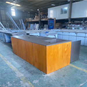 Freestanding <b>Stainless</b> <b>Steel</b> Mixing Station Anti-corrosion with Ice <b>Bin</b> and Cutting Board for Restaurant Catering - Product Image 3