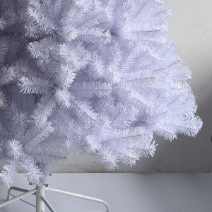 Árbol de Navidad Artificial de PVC Blanco y Verde Clásico de 1.5/1.8m, Venta al por Mayor Directa de Fábrica, Decoración Navideña en Oferta - Product Image 2
