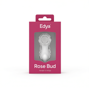 Vibrateur G-Spot Edya Rose Bud sans fil rechargeable par USB, étanche, en gel de silice, jouet sexuel pour adultes pour femmes - Product Image 1