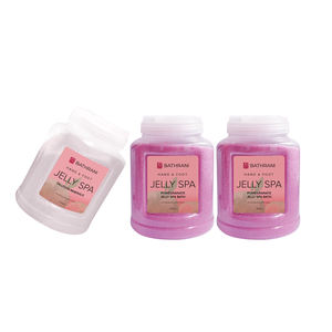 Marca profesional lavanda hidratante suave gelatina pedicura <span class=keywords><strong>SPA</strong></span> pie remojo <span class=keywords><strong>Jelly</strong></span> <span class=keywords><strong>Pedi</strong></span> sal pie Scrub pedicura Kit - Product Image 5
