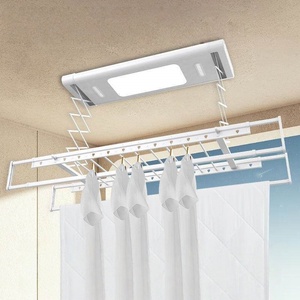 ราวตากผ้าไฟฟ้าอัจฉริยะแบบยืดหดได้ ควบคุมด้วยเสียง พร้อมรีโมทคอนโทรล ยกขึ้นอัตโนมัติ สำหรับระเบียงบ้าน - Product Image 4