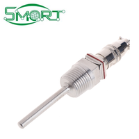 Sonde de température intelligente série PT100, capteur de température RTD Pt100, longueur 5 cm, filetage NPT 1/2 pouce avec connecteur détachable