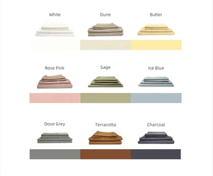 Linge de lit en viscose de bambou biologique 100% personnalisé de luxe, parure de lit pour hôtel - Product Image 5