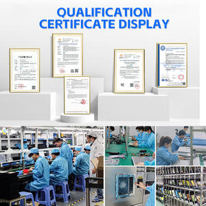 จอภาพอุตสาหกรรมที่ปรับแต่งได้สำหรับ HDMI ประหยัดพื้นที่การออกแบบที่กะทัดรัดหน้าจอสัมผัสที่มีประสิทธิภาพลำโพงในตัวจอภาพอุตสาหกรรม - Product Image 6