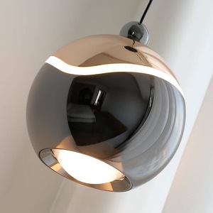 Suspension LED moderne et minimaliste haut de gamme en aluminium, réglable en hauteur (200 cm), taille moyenne, idéale pour chambre à coucher - Product Image 5
