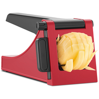 Coupe-légumes manuel en acier inoxydable pour cuisine, prix de gros, coupe-frites, résistant au lave-vaisselle, hachoir domestique pour concombre LFGB