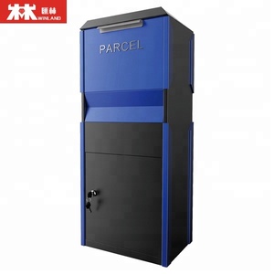 Parcel Box Outdoor Parcel Delivery Box Drop Parcel With Anti Theft System Mailbox Outdoor Large Capacity Storage Box