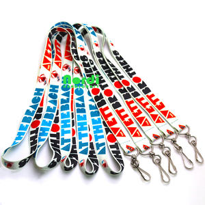 Modisches Design Personalisierter Kreativer Logo-Ausweishalter Polyester-Schlüsselband Handy-Schlüsselband Hochwertiges Schlüsselband - Product Image 4