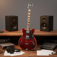 6-String Jazz Hollow-Body Electric Guitar 335 Custom Fast Shipping High Quality