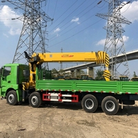 Matériel de levage SQ2SK2Q Grue de camion montée sur camion de 2 tonnes