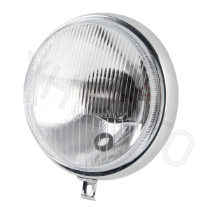 Ensemble de phares halogènes YHMOTO 140 mm, compatible avec les cyclomoteurs Simson S50 S51 S70 S53, phare avant. - Product Image 3