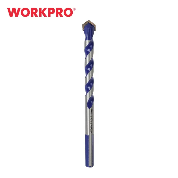 WORKPRO Multi-Purpose Metal Drilling Milled Groove TCT Drill Bit - 3mm