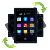 Navegación Android reproductor multimedia eléctrico 360 grados rotador 2DIN 10,1 pulgadas IPS pantalla coche REPRODUCTOR DE DVD BT DSP ESTÉREO