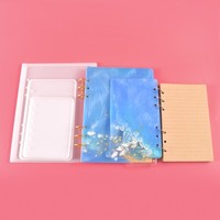 Moule en Silicone pour Couvertures de Carnet A5 A6 A7 en Résine Époxy DIY