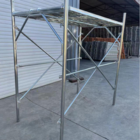 Système d'échafaudage en acier galvanisé à cadre en H, échelle de construction, échafaudage traversable, cadre de maçonnerie, Layher, haute résistance pour extérieur