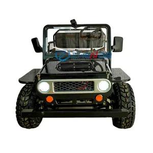 Mini Jeep UTV 150cc à essence bon marché pour adulte Go Kart Mini Willys tout-terrain VTT pour enfants