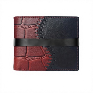 Tarjetero Corto Multifuncional Unisex de Cuero Genuino Impermeable con Cierre de Solapa, Gran Venta - Product Image 3