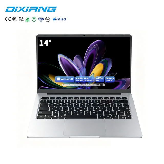 Made in China Brand New OEM Laptop A3950 14 Inch Laptop 6GB RAM 512GB SSD with Plastic Shell Business Laptop Notebook Computer