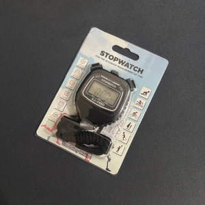 Xj399d Electronic Stopwatch Lcd Display Handheld Timing Watch For Fitness Cycling Shooting Referees With Countdown Timer - Product Image 1