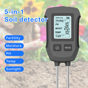 Nhà máy Outlet New 5 trong 1 đất màu mỡ Meter kỹ thuật số đất <span class=keywords><strong>pH</strong></span> Tester màn hình khả năng sinh sản chất dinh dưỡng Analyzer đất màu mỡ Meter - Product Image 4