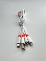 Kabel Pengisian Cepat USB-C ke USB-C PD 3A Konduktor Tembaga Murni untuk iPhone 11/12/13/14/15/16 Pro Max Penggunaan Komputer & Kamera 1m-3m