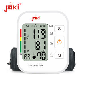 เครื่องวัดความดันโลหิตแบบดิจิตอล  วัสดุพลาสติก  สำหรับวัดที่ต้นแขน  หน้าจอ LCD  บันทึกได้ 2x99 ค่า  <span class=keywords><strong>ราคา</strong></span>โรงงาน  ใช้ในบ้านได้ - Product Image 1