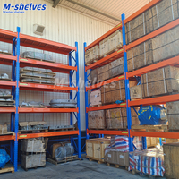 Estanterías de acero resistente a la corrosión estanterías de Metal autoportantes para almacenes para salas de logística