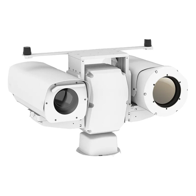 Long-Range Dual-Spectrum PTZ Thermal Camera 640X512 Resolution <40mK Sensitivity Continuous Zoom Lens for Intelligent Fire