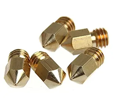 0.2mm, 0.4mm.0.6mm.0.8mm,1.0mm Different Size 3D Printer brass Extruder Nozzle Factory supplier